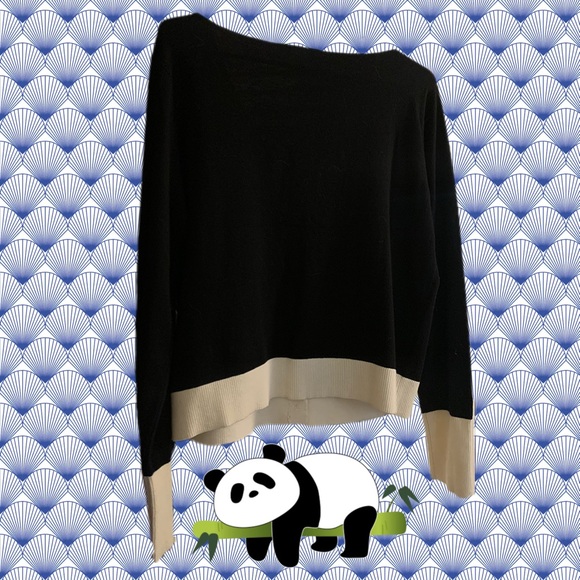 Michael Kors Black and White Cardigan - Picture 2 of 5